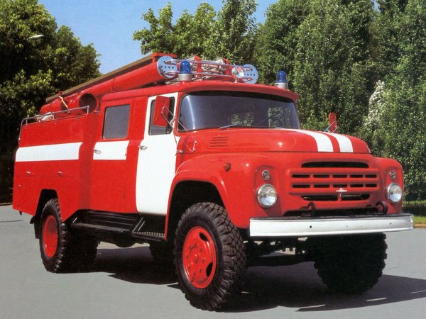 Автоцистерна пожарная с лестницей АЦЛ-3-40/17