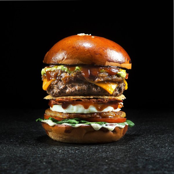 Сочный бургер