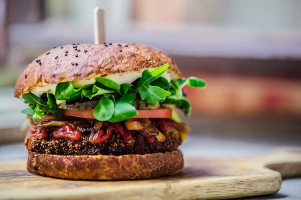 Вегетарианские бургкр