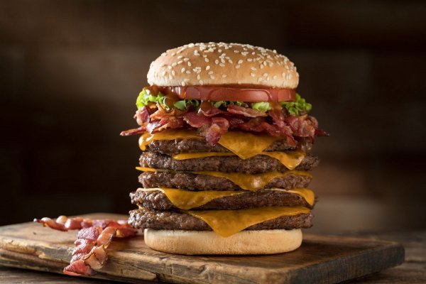 Бургер размытый