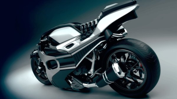 Мотоцикл BMW концепт спорт