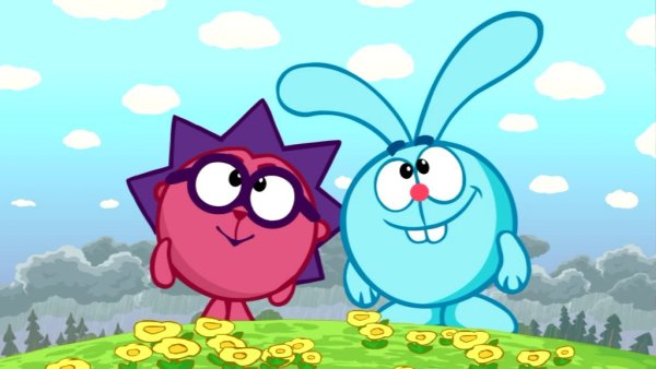 Смешарики Ёжик и Крошт