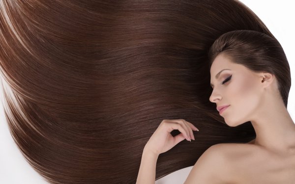 Красивые гладкие волосы