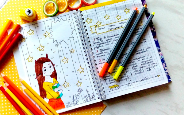 Рисунки ручкой