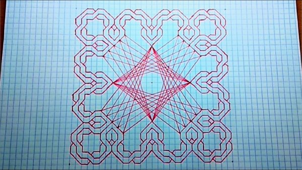 Рисунки в тетради лёгкие