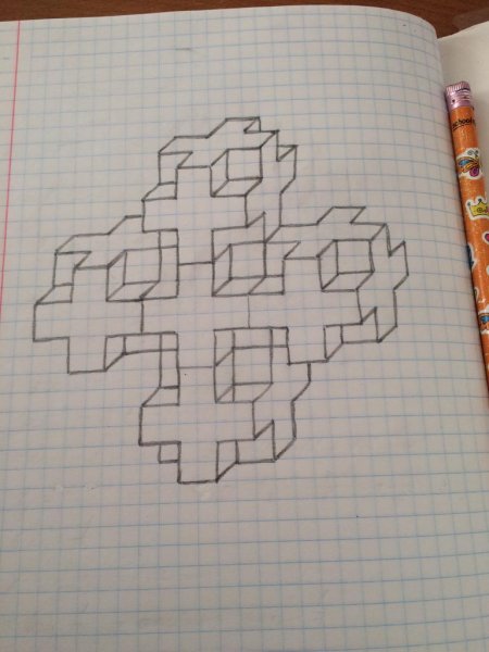 Ежедневник из тетради