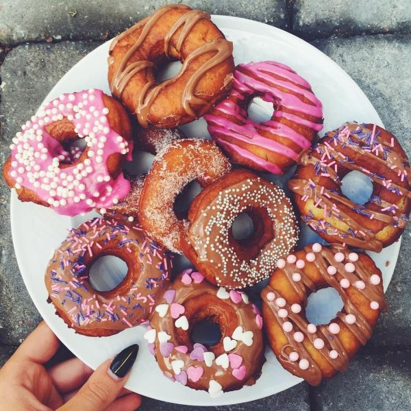 Вкусняшки пончики