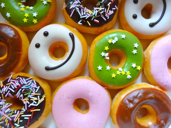 Маленькие пончики