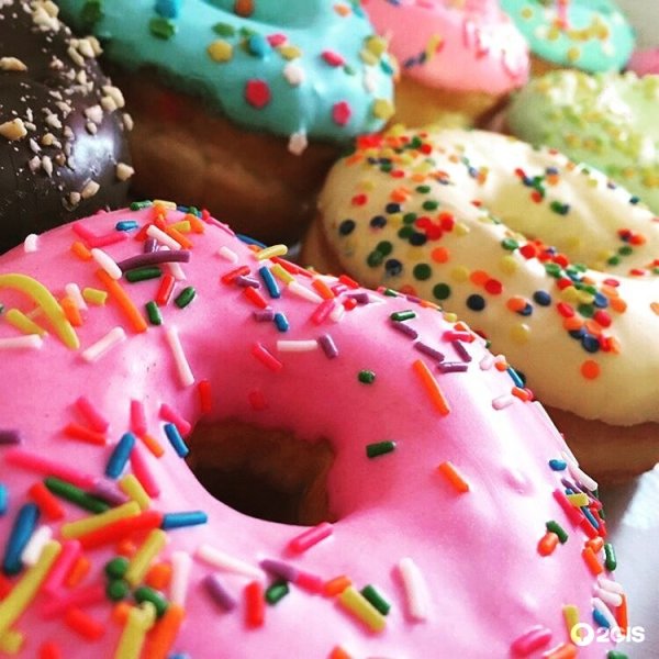 Пончики фото разноцветные