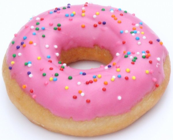 Пончик с глазурью