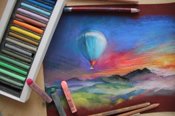 Пастель техника рисования