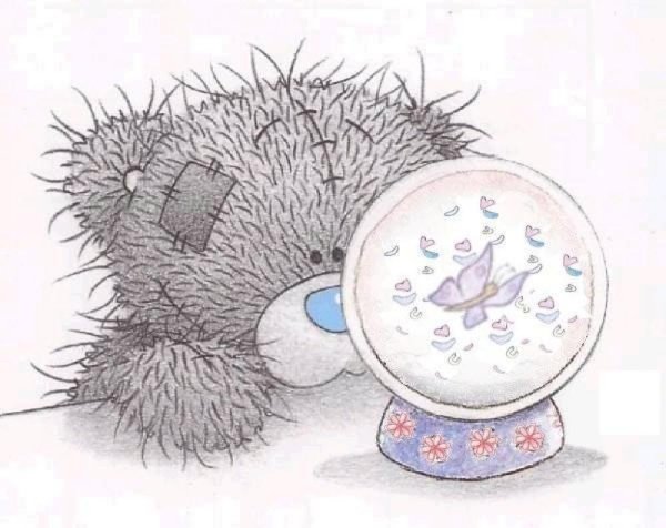 Тедди для срисовки