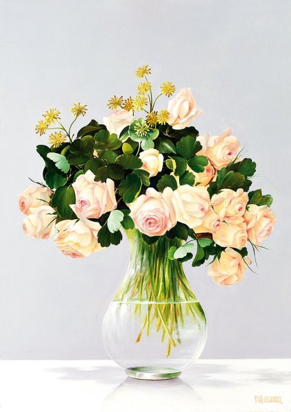 Хайнц Шольнхаммер художник цветы