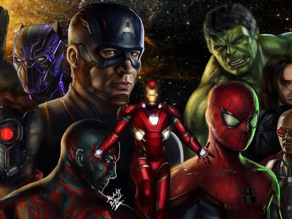 Avengers Infinity War Железный человек Супергерой