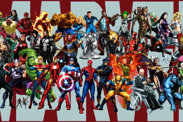 Команда капитана Америки и команда железного человека