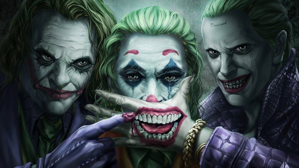 Джокер DC Comics Хоакин Феникс