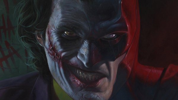 Тёмный рыцарь Джокер и Харли Квинн