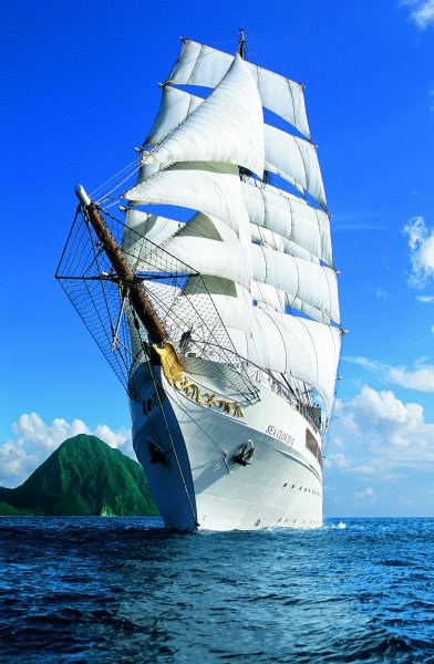 Корабль яхта парусник