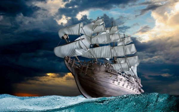 Парусный корабль