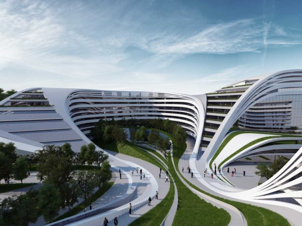 Многоцелевой комплекс Beko Masterplan в Белграде, Сербия