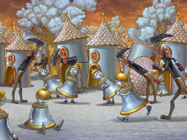 Одоевский городок в табакерке