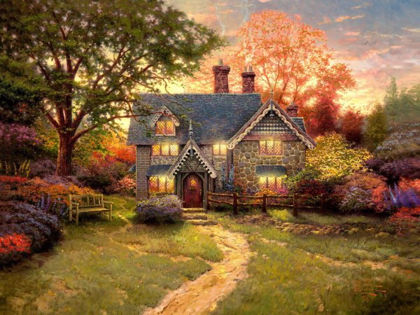 Томас Кинкаде сад