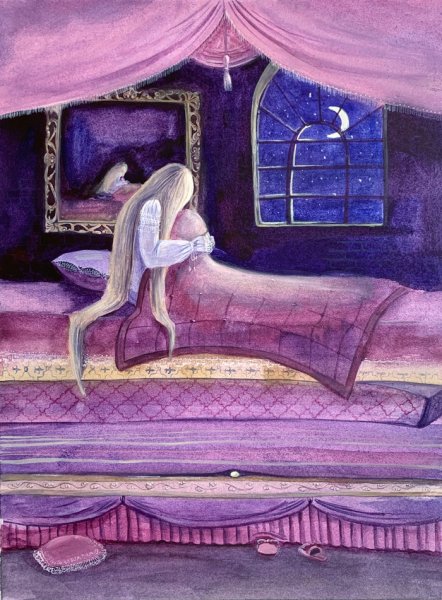 Принцесса на горошине. Горошин на принцессе