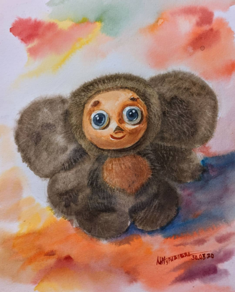 Чебурашка PNG
