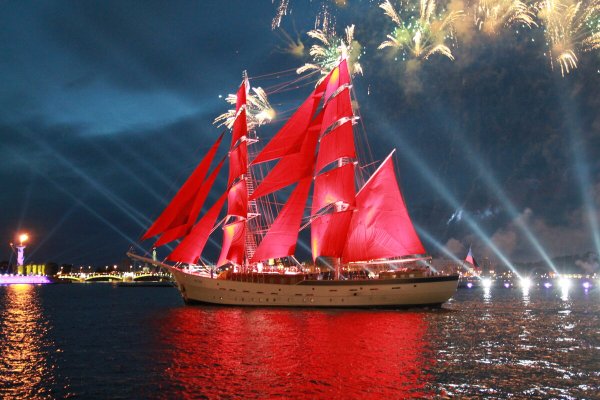 Фестиваль Алые паруса в Санкт-Петербурге
