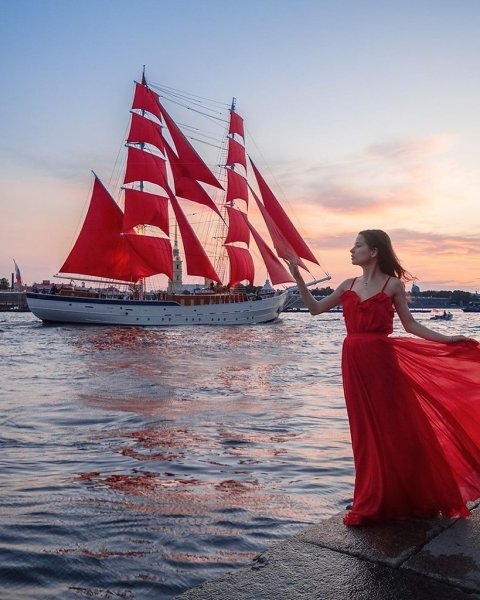 Алые паруса 2021 в Санкт-Петербурге