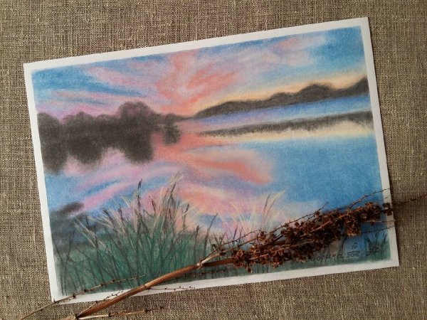 Сухая пастель для рисования