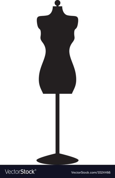 Силуэт манекена