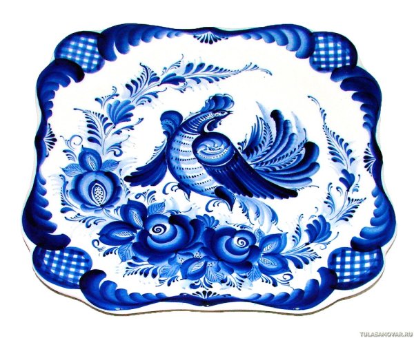 Гжель роспись