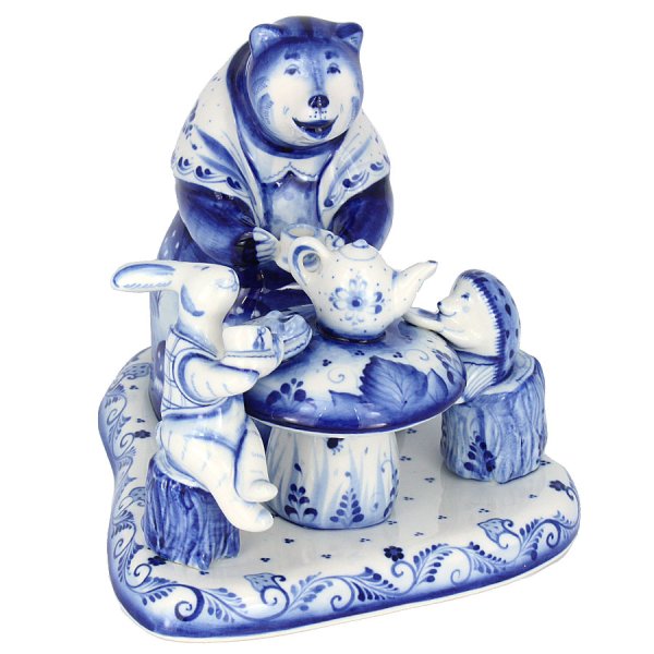 Гжель скульптурки