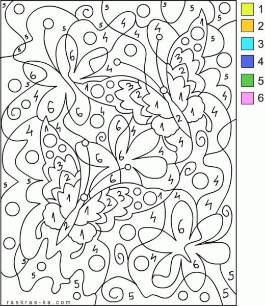 Цифровые раскраски