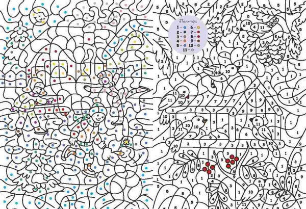 Рисование по цифрам