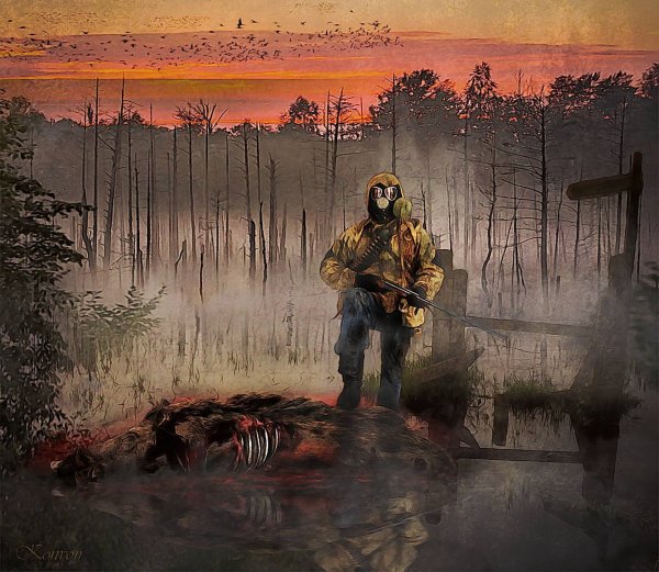 Сталкер болотник арт