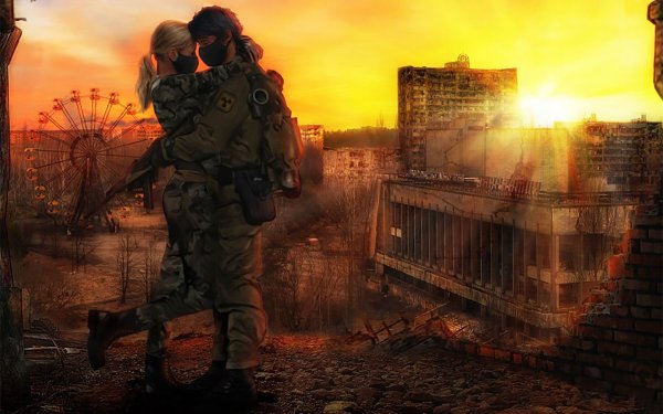 Сталкер тень Чернобыля монолит аниме