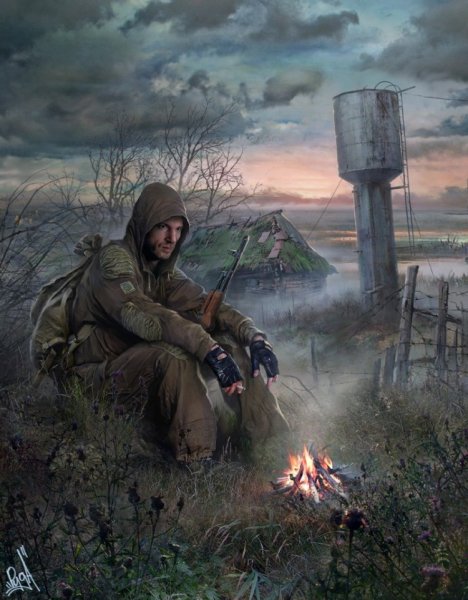 Рэд Шухов сталкер арт