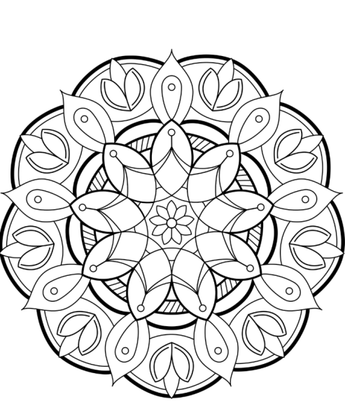 Мандала СВГ