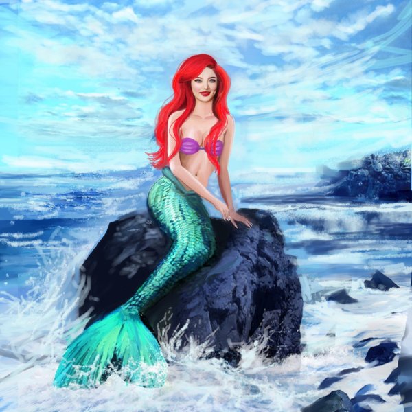 Красивые русалки