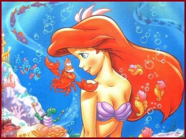 Русалка мультфильм Дисней