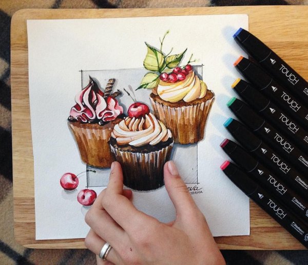 Маркеры для скетчинг