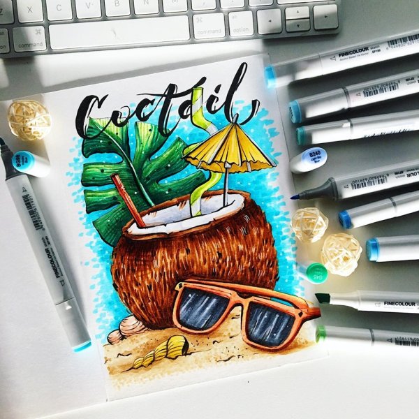 Маркеры для скетчинг