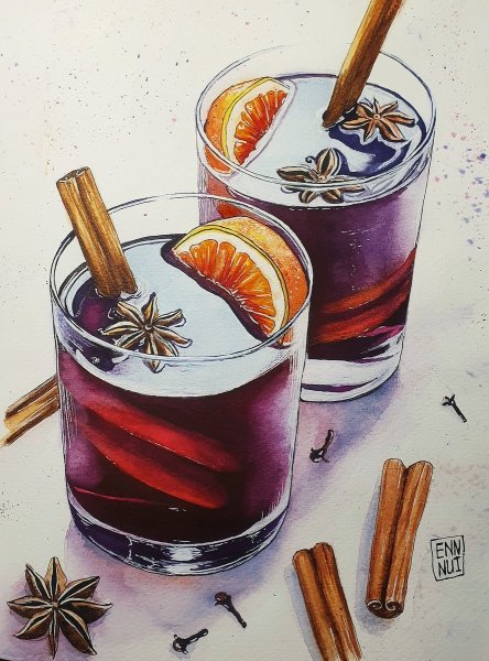 Скетчи маркерами