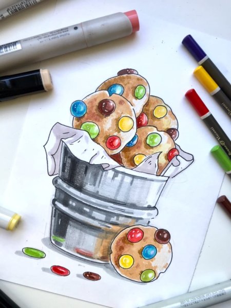 Скетчинг карандашом