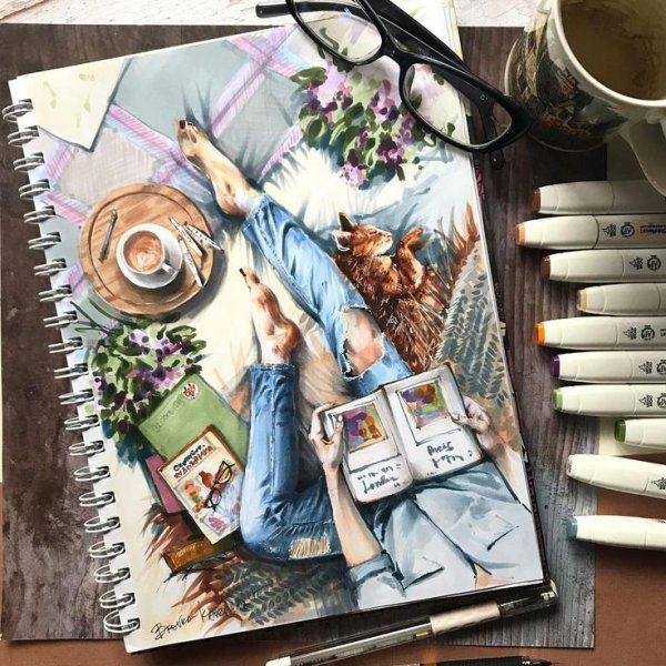 Скетчинг Амстердам