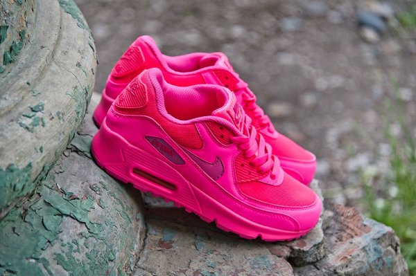 Кроссовки Nike Air Max 90 цвет розовый