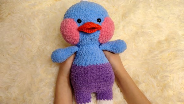 Утенок лалафанфан крючком