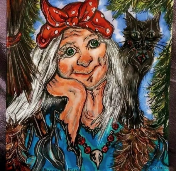 Баба Яга сказочница